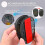 Solar Car Roof Strobe Light RGB LED Marker Remote 2
