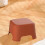 Tabouret en plastique empilable, escabeau compact antidérapant 5