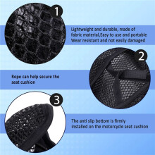 Motorcycle Mesh Cover Cushion Guard Pad Insulation Breathable Sun-Proof Net for CB190 CB190X