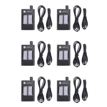 6X Classe un 16-300 Ohm HiFi Cuffie Amplificatore per Cuffie Jack da 3,5 mm Aux Amplificatore Audio Portatile Regolabile per Lettore Musicale del