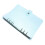Blue PVC Notebook Protector Smooth Surface 1 Piece 4