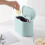 Mini cestino per camper con coperchio, in plastica blu, 1,5 litri. 2