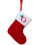 Stocaí litreacha bróidnithe Nollag dearg glas bán 4