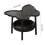 Modern 2-Tier End Table 16.93 in 3