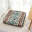 Almofada de Meditação Boho em Veludo Holandês, Quadrada, 56 cm (22 polegadas) para o Chão 6