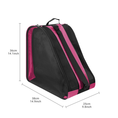 Roller Skates Storage Backpack Padded Straps Large Capacity 2