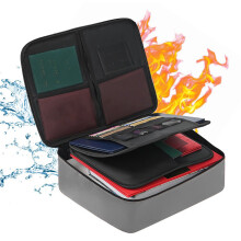 Fireproof Waterproof Document Storage Bag A4 Letter Size