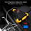 Multifunction Car Breakdown Emergency Safety Triangle Stop Sign with Red LED Warning Light Triangle Light Car Stop Sign 1