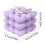 Bougie parfumée violette en forme de cœur (1 pièce) 5