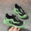 Scarpe da ginnastica per bambine, verdi, morbide e comode 4