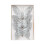 Christmas Tree Ornaments Silver Glitter Plastic 3-Pack 6