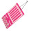 Hairbow Organizer Pink Felt Rectangular 1 Pack 5