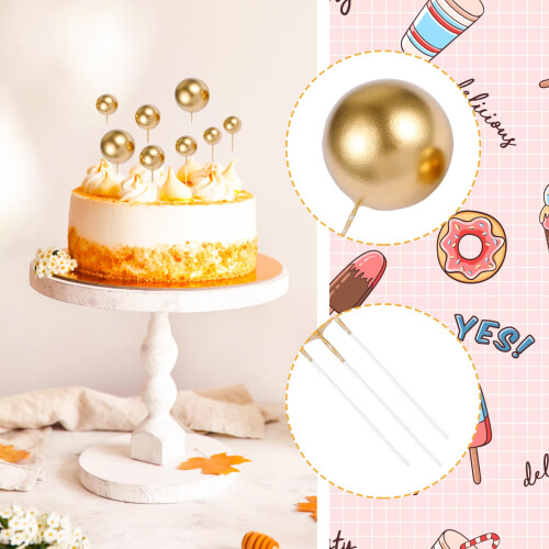 Ensemble de 20 décorations élégantes pour gâteau d'anniversaire 1