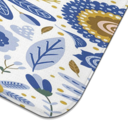 Tappetino scolapiatti in microfibra stile boho, 45x60 cm 2