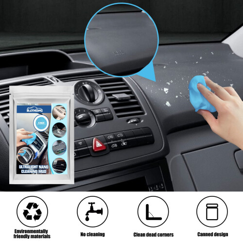 Car Cleaning Gel Detailing Tool 20g 2 Pack 1