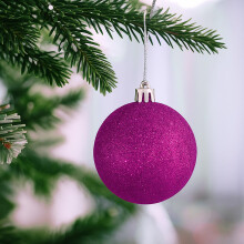 Kerstboomballenset, 30 decoratieve plastic ornamenten