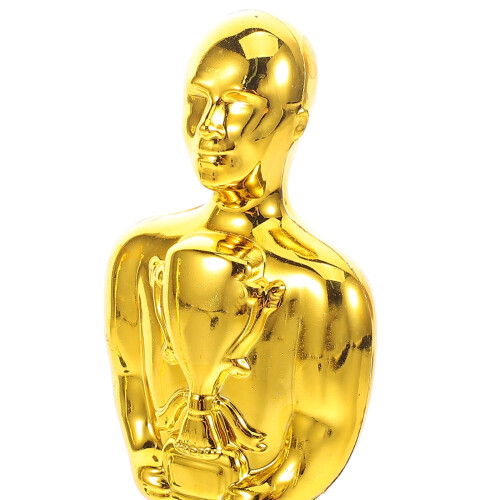 Trofeo Golden Plastic Award, compatto, realistico e decorativo 2