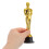 Golden Plastic Award Trophy Compact Realistic Decorative 5