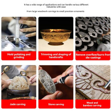 Portable Engraving Pen 30 Bits USB Rechargeable Engraving Pen Cordless Engraver Tool for Metal