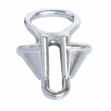 Ankerkettenschloss, Seil-Festmacher, 316 Edelstahl-Hardware für 8-10 mm Seil oder Kette, Boote, Marinezubehör