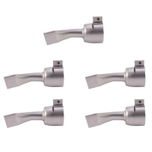 5pcs 20mm Welding Nozzle Wide Angle Flat Slit for Hot Air Plastic Heat Nozzle Plastic Welding Torch Accessories