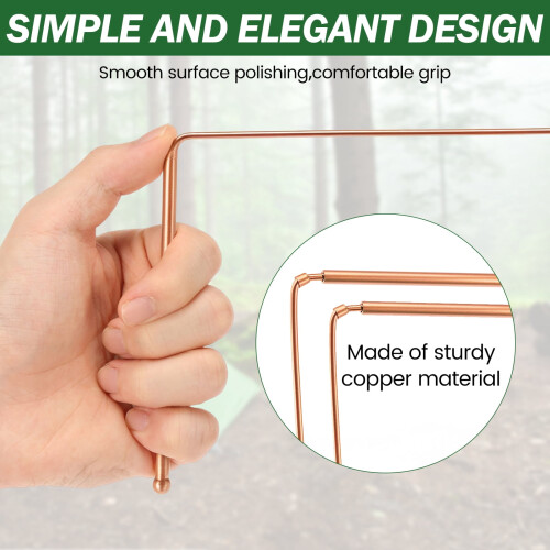 Copper Dowsing Rods Set 2 Pieces 2
