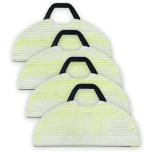 DISEN Vacuum Mop Replacement Pads 4-Pack for Shark RV2400WD