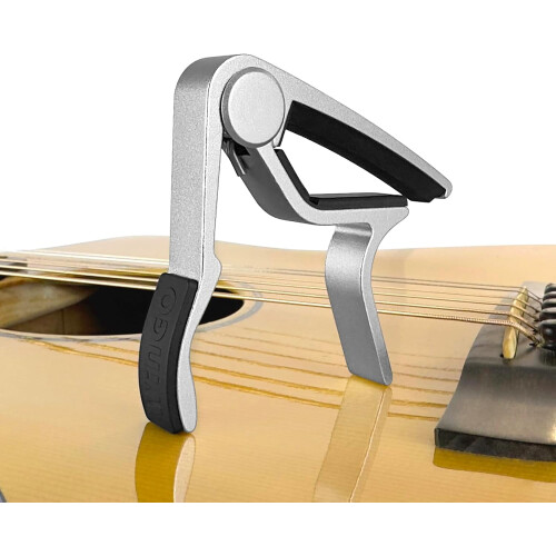 Guitar Capo Rosewood with 5 Picks 1