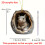 Acrylic Animal Backpack Charm 2D Design Set 3