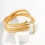 Γυναικείο κολιέ Twisted Torque Choker με ασημένια σπιράλ αλυσίδα 6
