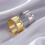Bague constellation céleste en acier inoxydable pour femme 2