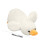 Pluche knuffeleend, geel/wit, 1 stuk 3