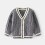 Baby Knit Sweater Long Sleeve Grey Size 130 2
