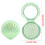 Mini Hair Brush with Mirror Portable Foldable Comb 1 Pack 4