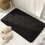 Χαλί Μπάνιου Memory Foam Μαύρο με Σχέδιο από Τούβλα 15,7x23,6 ίντσες 5