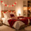 Luci a stringa a LED a forma di cuore multicolore 3M8Modes 5