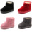 Fellgefütterte Kinder-Schneestiefel, warme, flache Winterschuhe 6