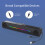 Computer Speakers RGB USB-Powered with Enhanced Bass 1 Pc 7