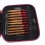 Circular Knitting Needles Set Carbonized Bamboo Aluminum 13 4