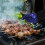 Γάντια BBQ ανθεκτικά στη θερμότητα 1472F σιλικόνης αντιολισθητικά μακριά 6