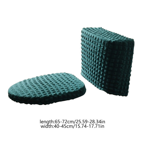Set composto da coperchio e copricassone per WC con fondo elastico 1