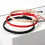Pulseira de cordão encerado cáqui com nó trançado 2