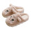 Γυναικείες παντόφλες εσωτερικού χώρου Fuzzy Slip-On με ζεστό σχέδιο γάτας, μέγεθος 5