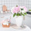 Τεχνητά Λουλούδια Ορτανσίας Real Touch 4 τεμάχια 5