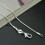 925 Sterling sølv slangekjede 1 mm 26 tommer 5