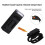 Phare de vélo ABS, rechargeable par USB, haute luminosité, étanche. 4