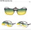 Γυαλιά ηλίου με κλιπς Polarized UV400Unisex S/M/L 6