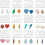 Leather Bow Tie Template Set Plastic 12 pcs 7
