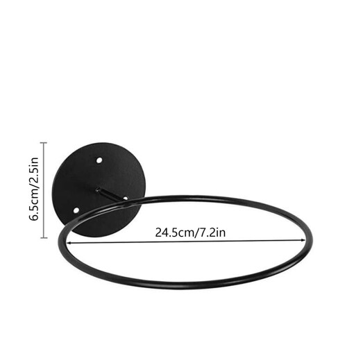 Support mural pour ballons de sport en fer (lot de 3) 2