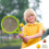 Kids Badminton Racket Set Plastic Lightweight 2 Rackets 2 4